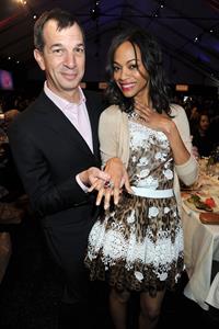 Zoe Saldana - 2011 Film Independent Spirit Awards at Santa Monica Beach (Feb. 26, 2011)