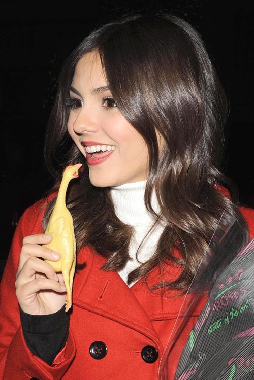 Victoria Justice out and about in New York City 11/28/12 