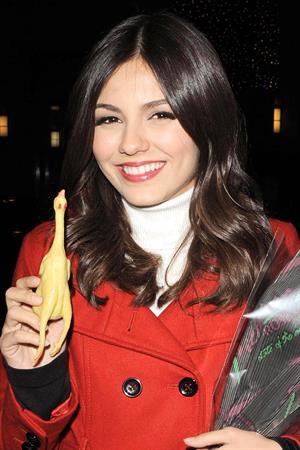Victoria Justice out and about in New York City 11/28/12 