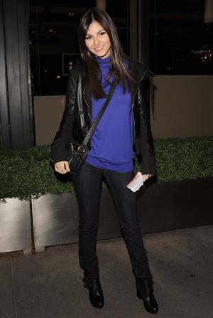 Victoria Justice out and about in NY 10/21/12 