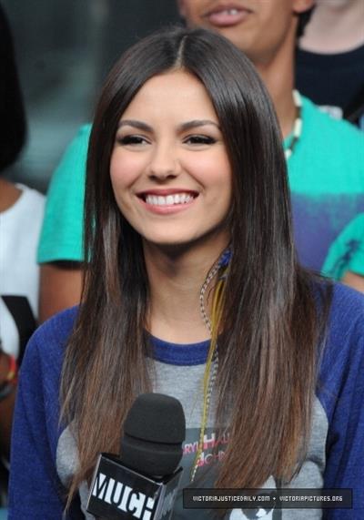 Victoria Justice on New Music Live at MuchMusic in Toronto 10/17/12