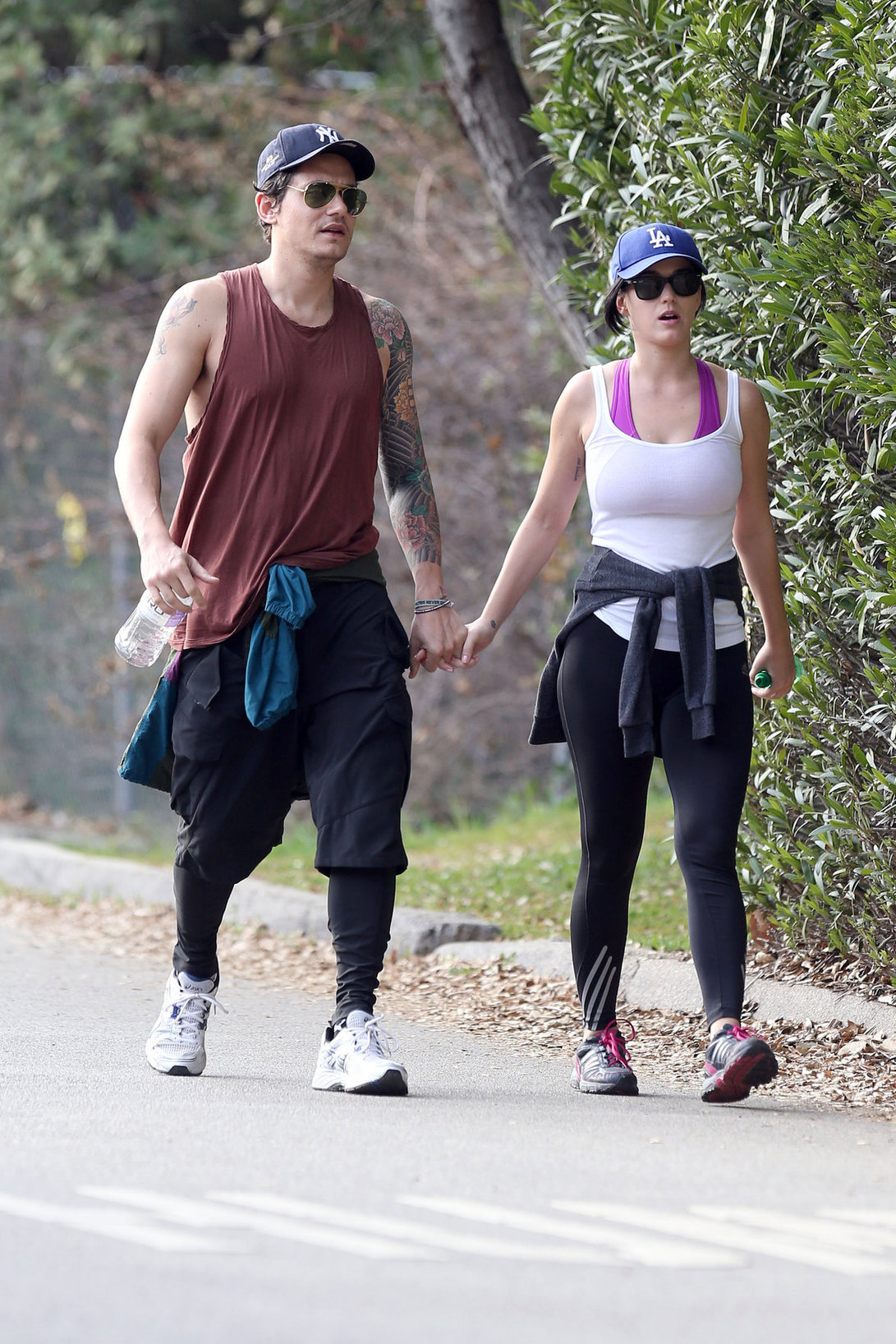 Katy Perry hiking in LA on January 31, 2013