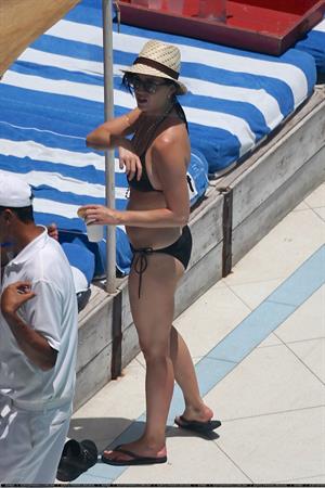 Katy Perry in a bikini in Miami July 26, 2012