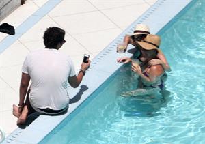 Katy Perry in a bikini in Miami July 26, 2012