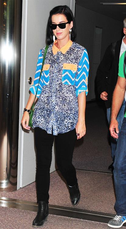 Katy Perry at Narita International airport in Japan 9/24/12 