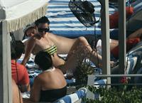 Katy Perry - In a bikini at a hotel pool in Miami July 27, 2012