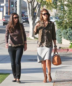 Jessica Alba at Bel Bambini in West Hollywood January 19, 2011 