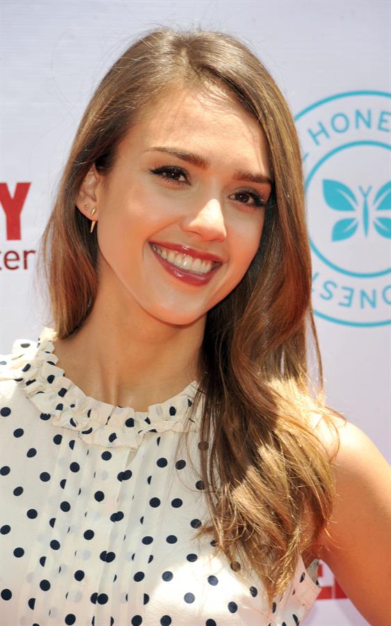 Jessica Alba at the Plush Event Premier Luxury Baby and Toddler show in Los Angeles 2012