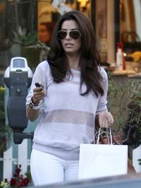 Eva Longoria out for lunch at Cafe Med in Beverly Hills 3/15/13 