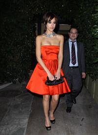 Jessica Alba leaving a party in Beverly Hills on January 16, 2010