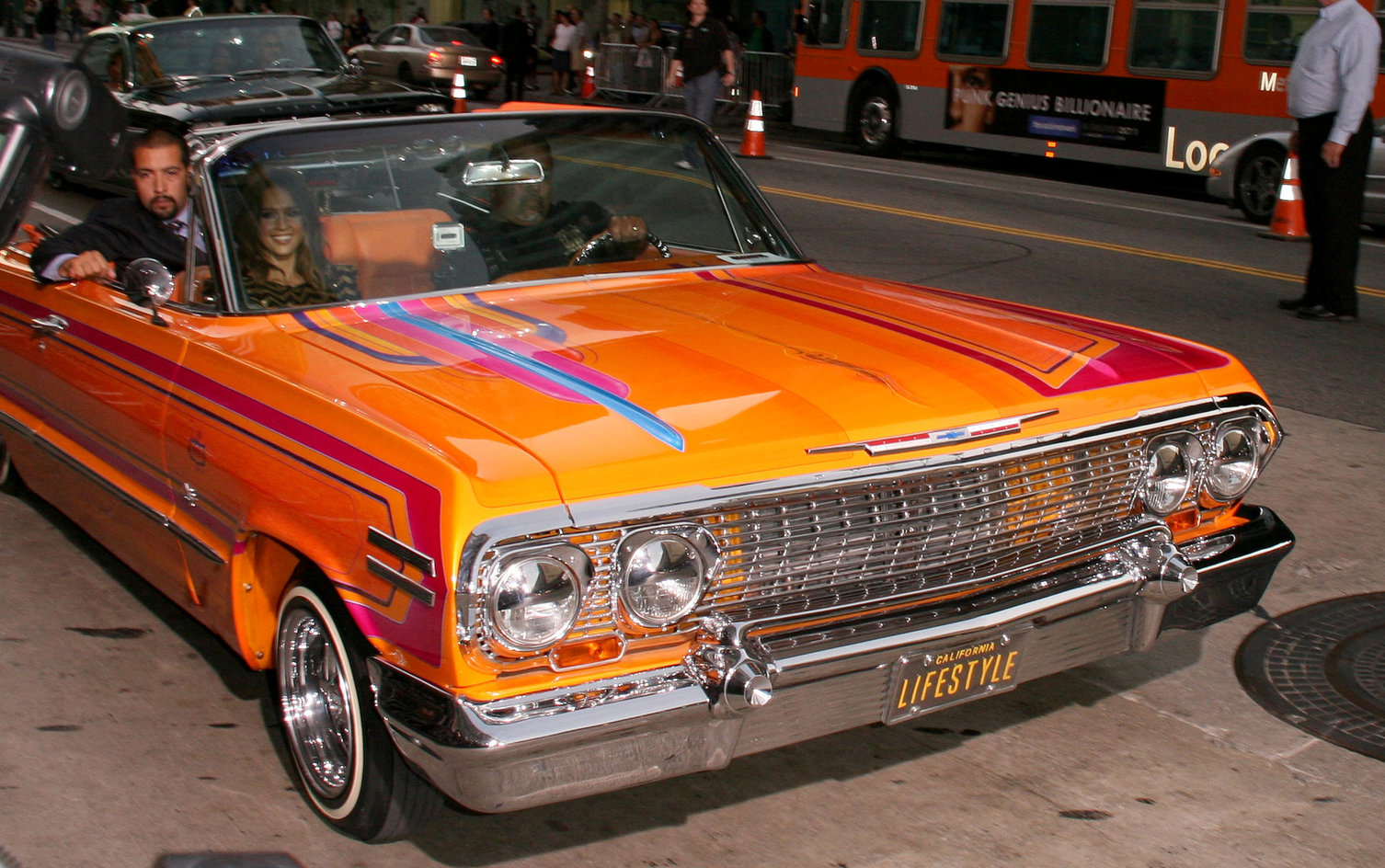 Jessica Alba at the Machete premiere in Los Angeles on Aug 25, 2010 