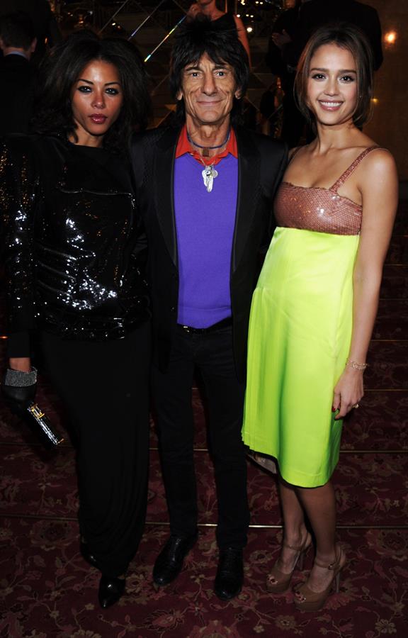 Jessica Alba Miu Miu store launch dinner at Lancaster House on December 3, 2010 in London 