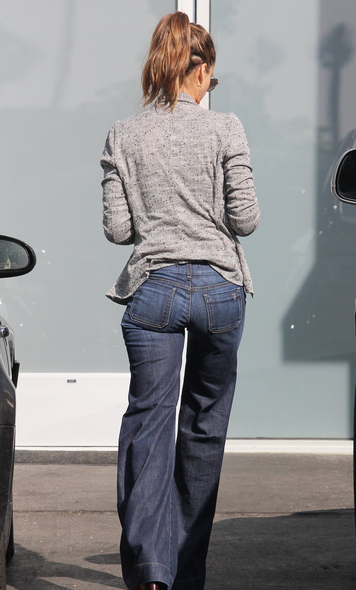 Jessica Alba out and about February 2, 2012