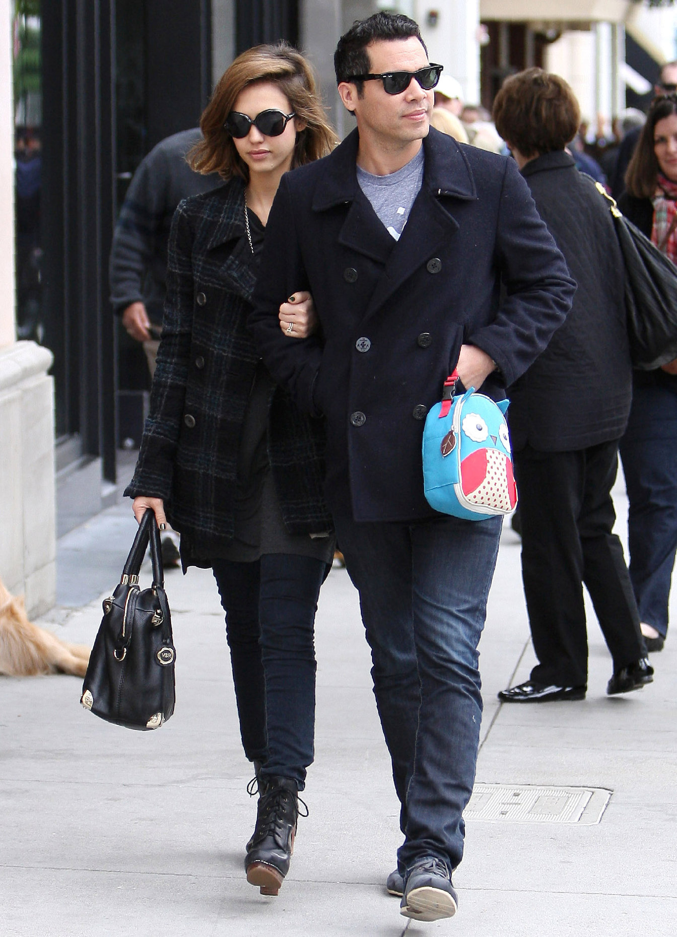 Jessica Alba out for breakfast in Beverly Hills on December 26 