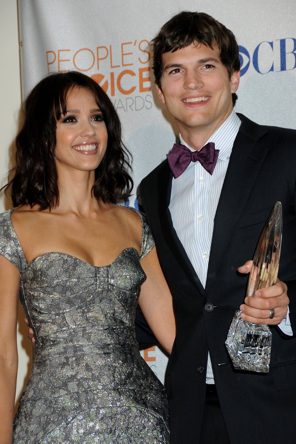 Jessica Alba at the Peoples Choice Awards 2010 held at Nokia Theatre in Los Angeles on January 6, 2010