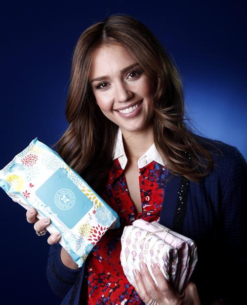 Jessica Alba portrait shoot to promote Honest.com in New York City on January 17, 2012