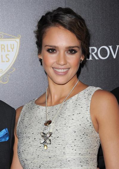 Jessica Alba Swarovski Elements holiday lighting ceremony November 21, 2011 