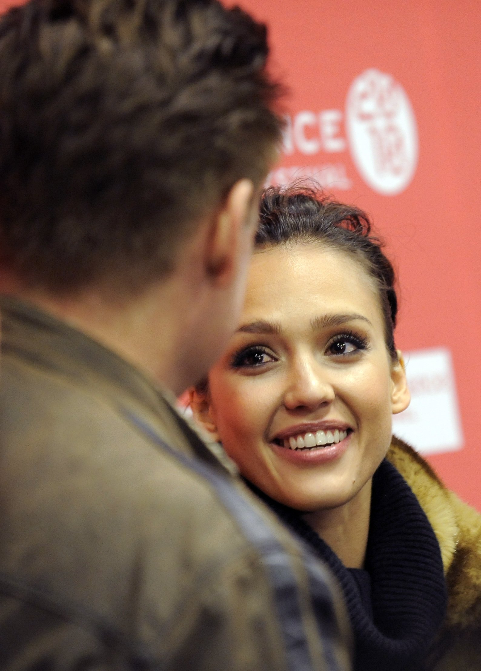 Jessica Alba at The Killer Inside Me premiere on January 24, 2010