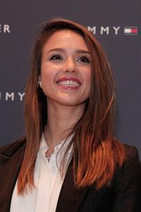 Jessica Alba at Tommy Hilfiger flagship store opening Japan April 16, 2012