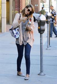 Jessica Alba – Candids in Beverly Hills 11/5/13