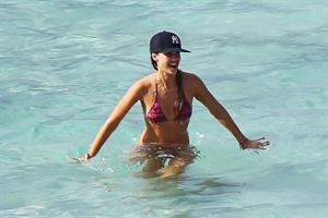 Jessica Alba bikini candids in St. Barts 4/5/13 