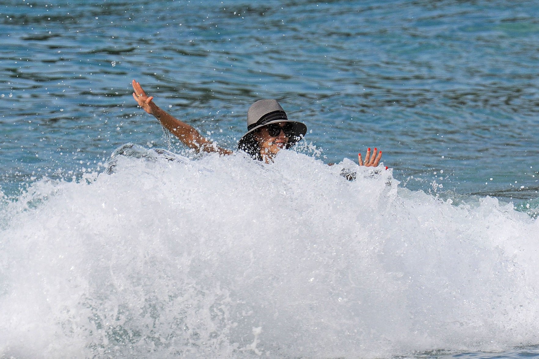 Jessica Alba bikini candids in St. Barts 4/5/13 