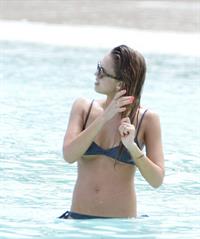 Jessica Alba bikini candids in St. Barts 4/6/13 