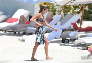Jessica Alba bikini candids in St. Barts 4/6/13 