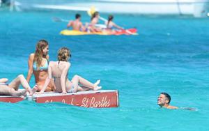 Jessica Alba  bikini candids in St. Barts 4/4/13 