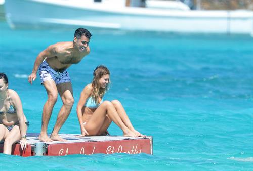 Jessica Alba  bikini candids in St. Barts 4/4/13 