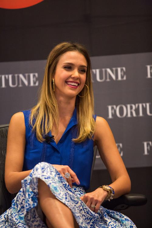 Jessica Alba  Fortune Most Powerful Women Summit in New York 10/1/12 