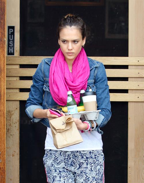Jessica Alba Santa Monica Candids July 6th 2012