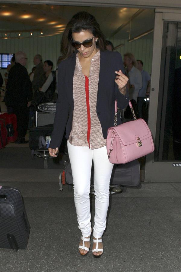 Eva Longoria Arrives at LA Airport in Los Angeles (May 20, 2013) 
