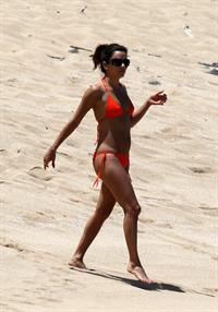 Eva Longoria at the beach in Puerto Rico - April 6, 2013