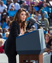 Eva Longoria Obama Campaigns In Nevada in Las Vegas - November 1, 2012