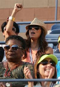 Eva Longoria - US Open in Flushing Meadows 30.08.12