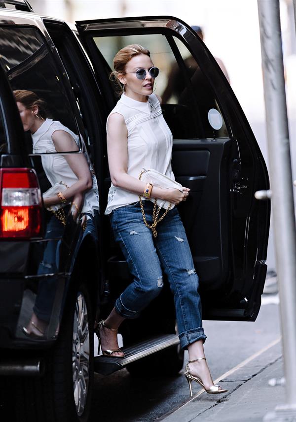 Kylie Minogue - Greets her fans in New York City (21.06.2013) 