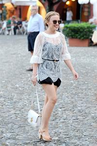 Kylie Minogue out and about in Portofino 26.07.13 