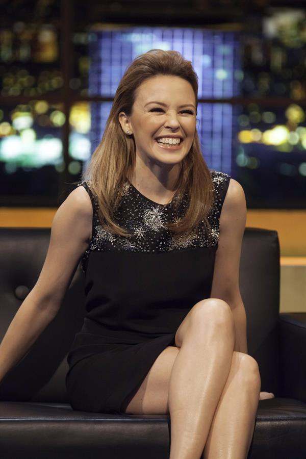 Kylie Minogue at The Jonathan Ross Show London, Oct 27, 2012 