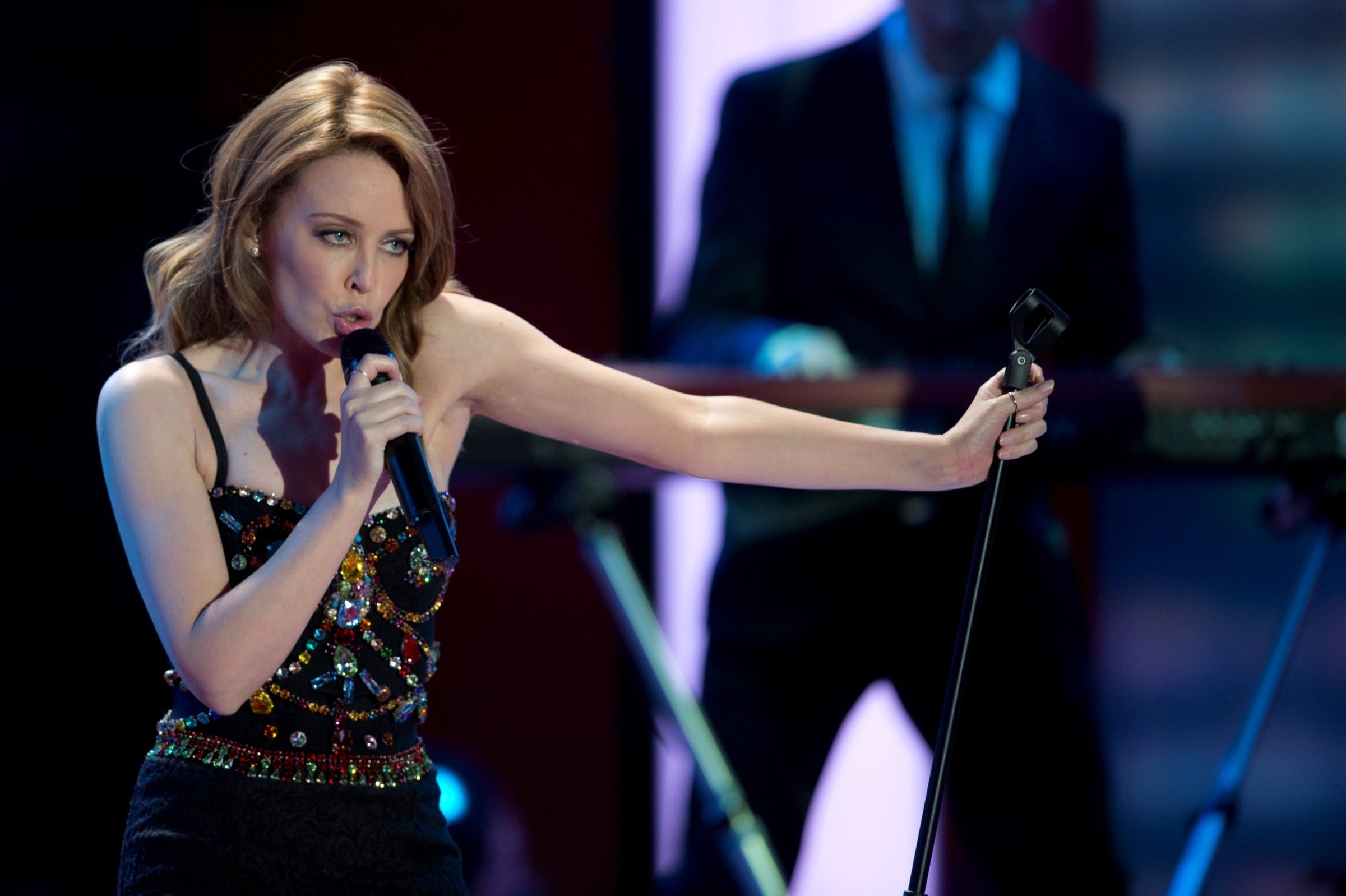 Kylie Minogue Ein Herz Fuer Kinder Gala 2012 - Show - Berlin,Germany - December 15 2012 