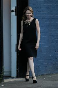 Kylie Minogue  At a music studio in Notting Hill - September 26,2012 