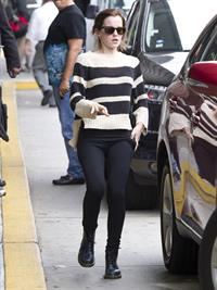 Emma Watson ...at JFK airport in NYC Sept 29, 2012 