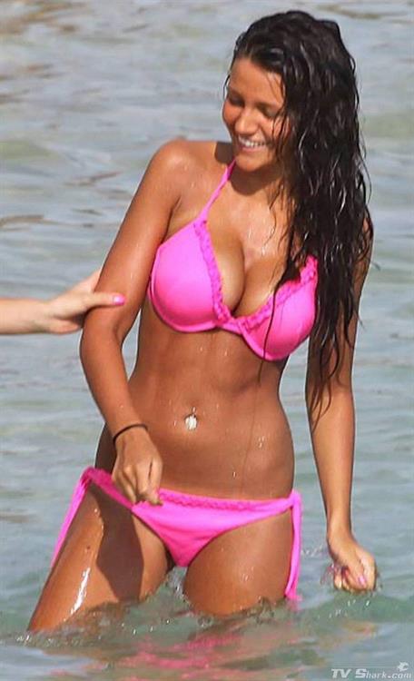 Michelle Keegan in a bikini