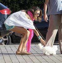 Alessandra Ambrosio at the Country Mart in Malibu on May 28, 2011