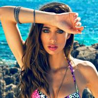 Patrizia Ruiz in a bikini