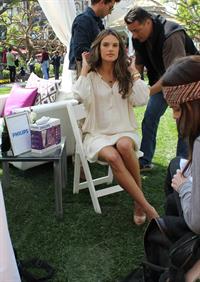 Alessandra Ambrosio Philips Satin Perfect Fashion and Beauty Event March 23, 2012 