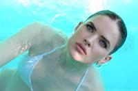 Sylvia Geersen in a bikini