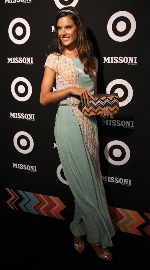Alessandra Ambrosio Missoni for Target Collection launch at the Tissoni for Target Pop Up Store 07.09.11