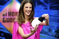 Alessandra Ambrosio on El Hormiguero tv show in Madrid 05.03.2012 