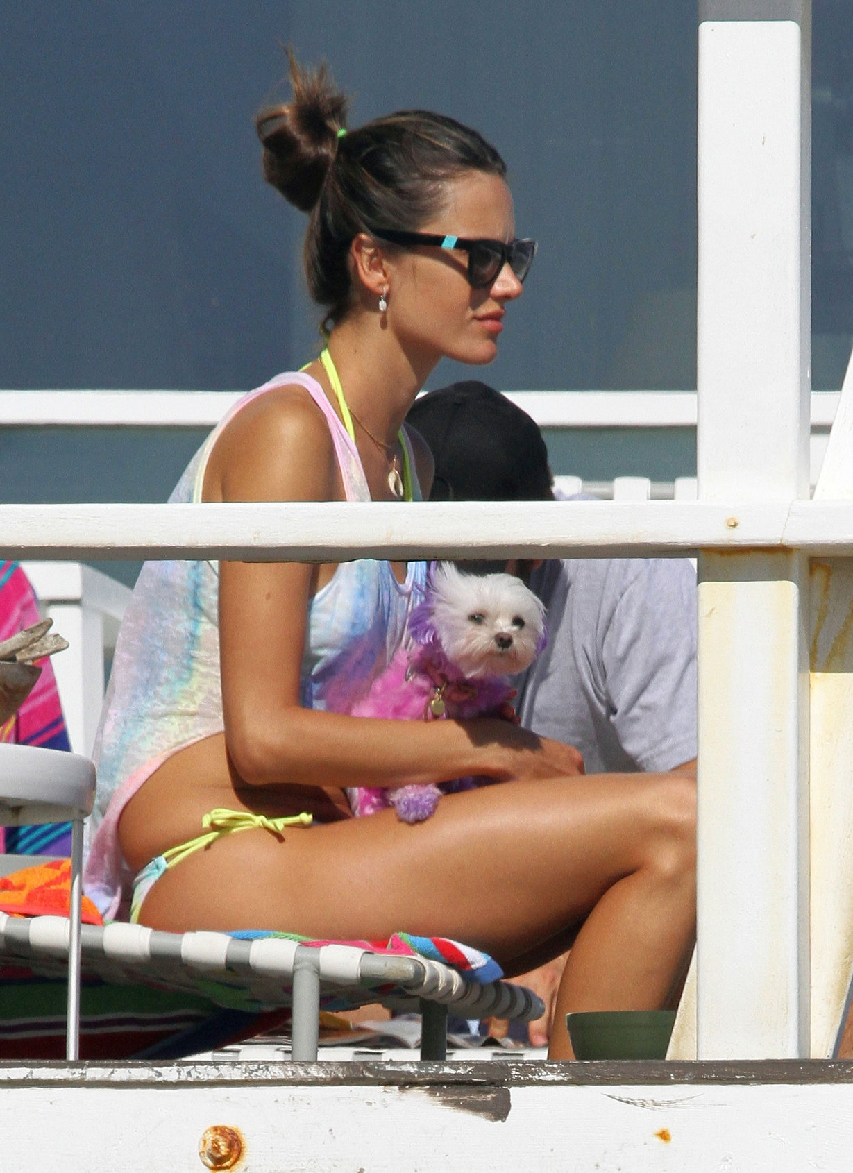Alessandra Ambrosio Pictures Alessandra Ambrosio playing beach volleyball in Malibu on July 7, 2012